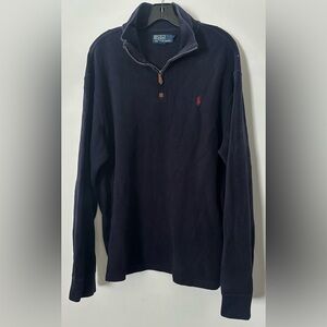 Ralph Lauren Navy Polo Sweater